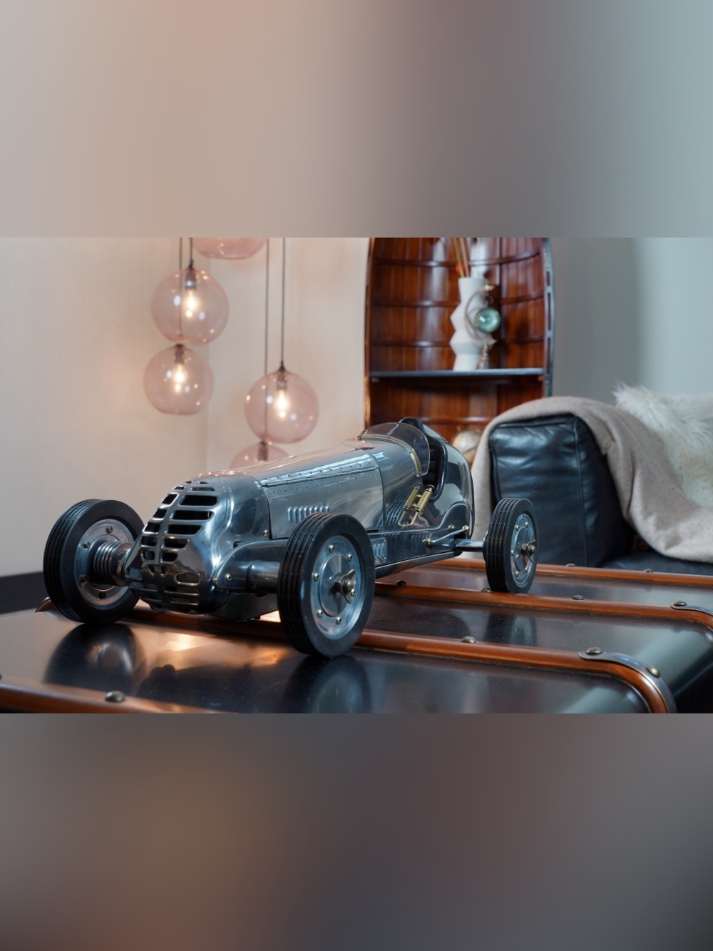 BNIB Authentic Models BB Korn Car
(PC013) Hand-Polished AluminumLuxury Home Deco